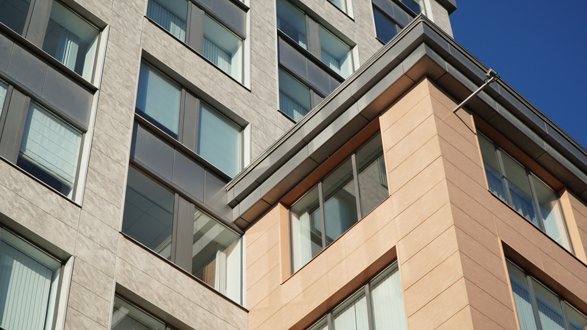 Вентилируемые фасады из керамогранита